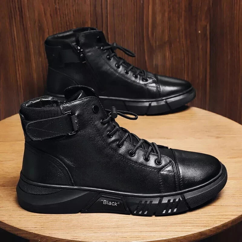 š The Black Boot That Defines Confidence