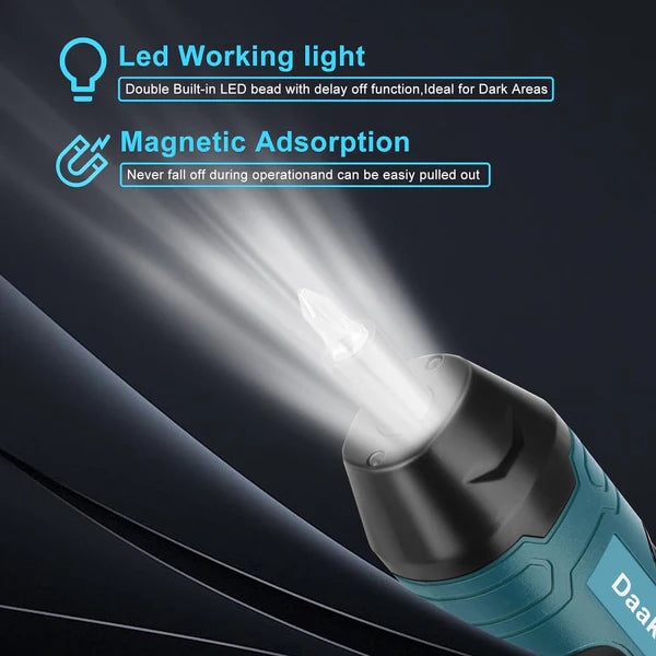 Mini electric multi-functional screwdriver